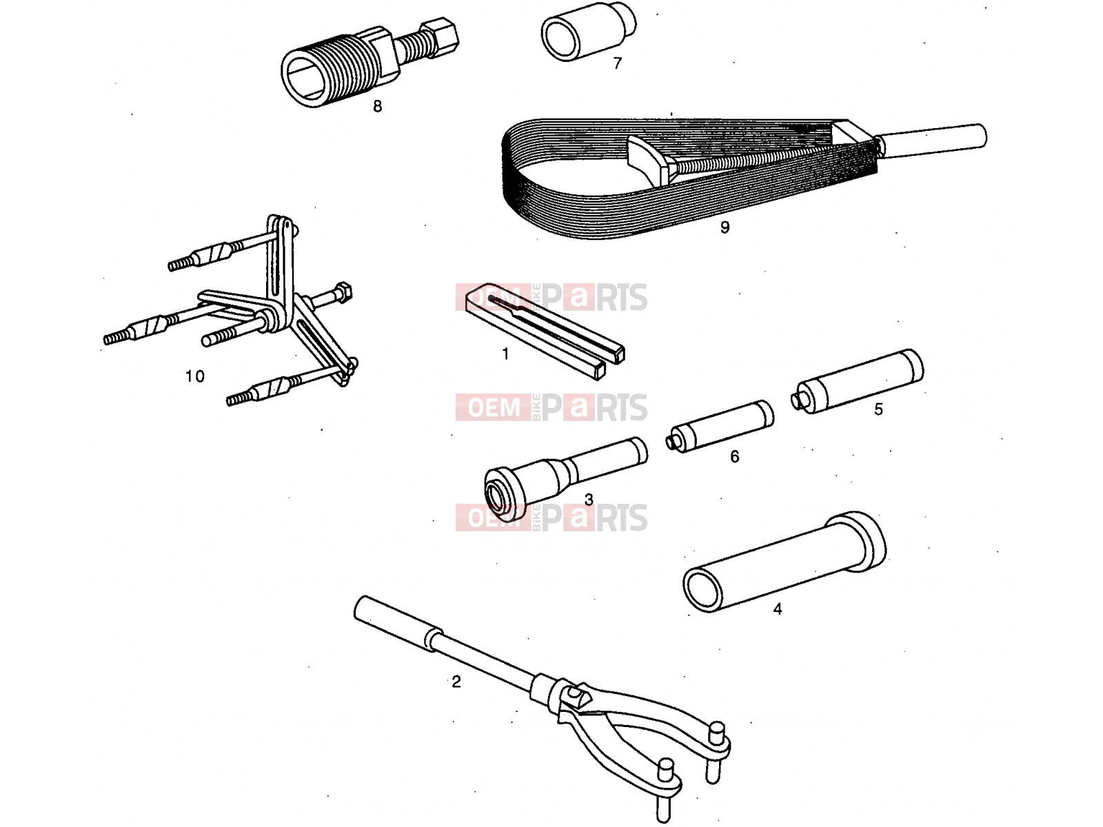 derbi Variant Courier 50 Tables » Accessories