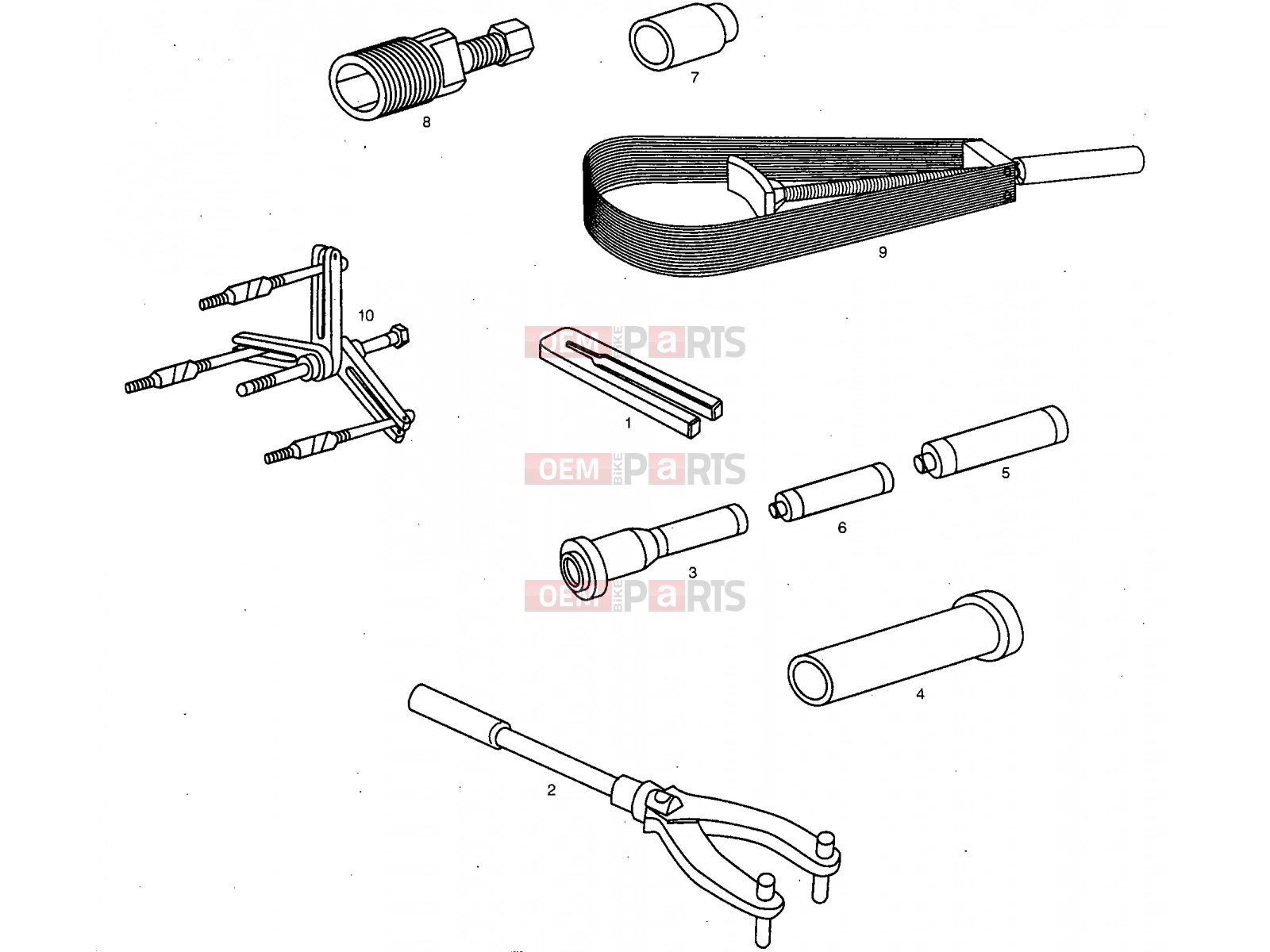 derbi Variant Start-Stop 50 Tables » Accessories
