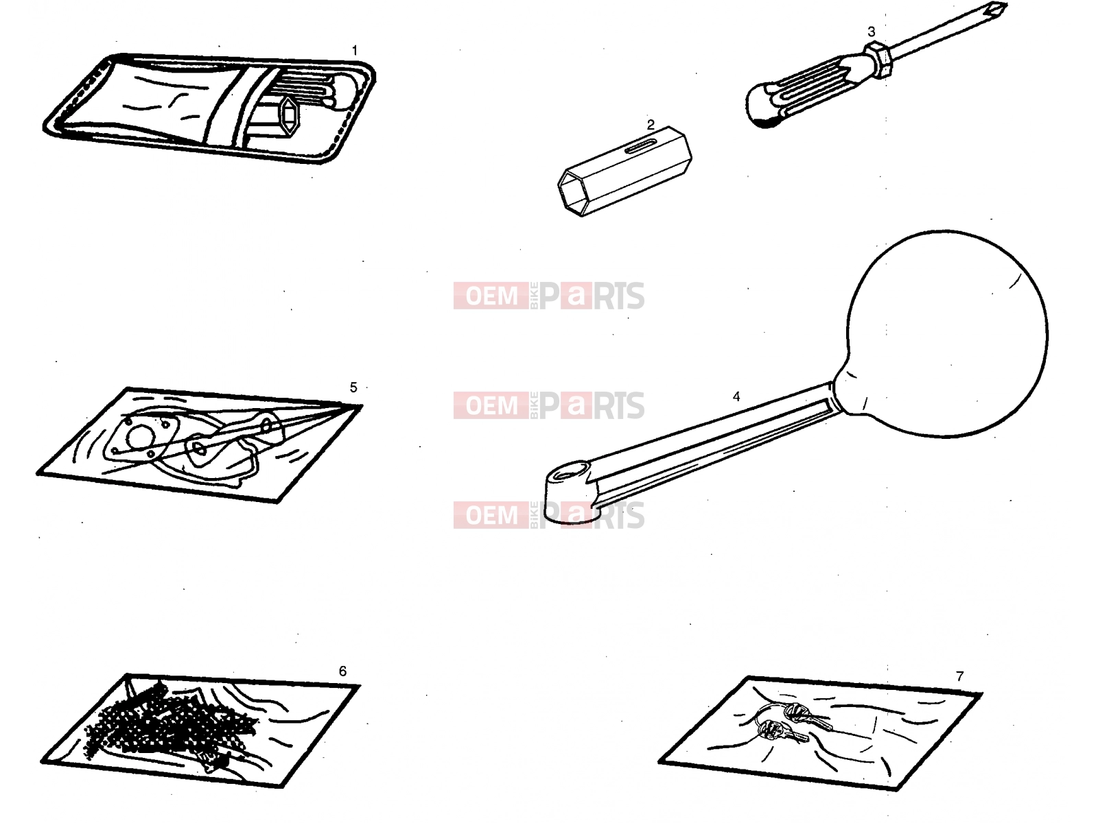derbi Variant Start-Stop 50 Tables » Accessories