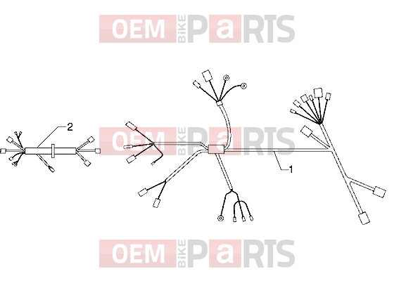 gilera DNA 50 Electrical system » Cable harness