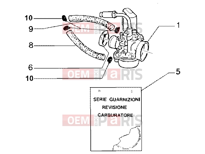gilera DNA GP Experience Engine » Carburettor