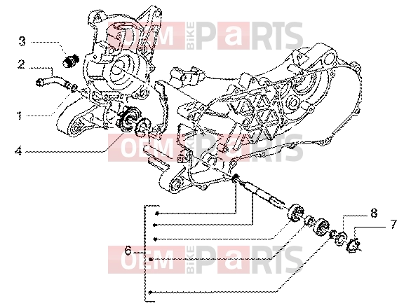 gilera DNA GP Experience Engine » Water pump