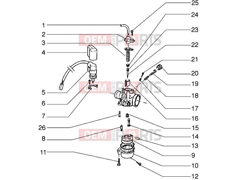 gilera Ice Engine » Carburettor