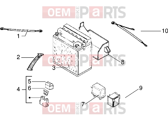 gilera RK 50 Electrical system » Electrical devices