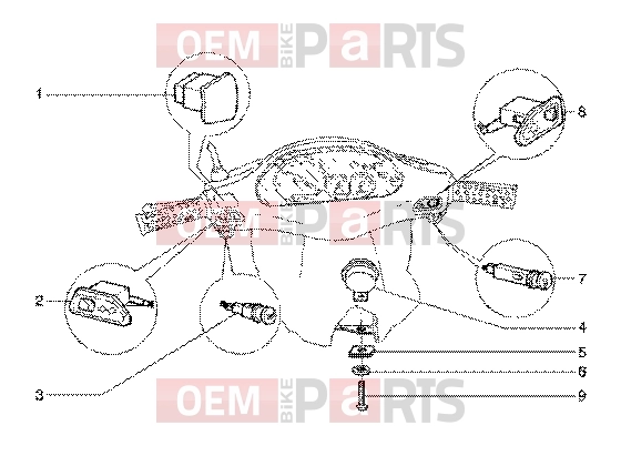 gilera Runner 180 FXR 2T Electrical system » Electrical devices