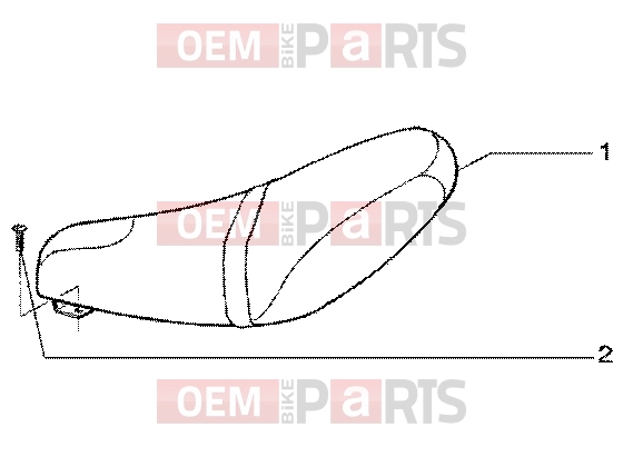 gilera Runner 50 SP Chassis » Saddle