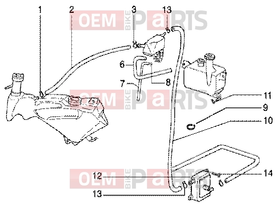 gilera Runner 50 SP Chassis » Supply system