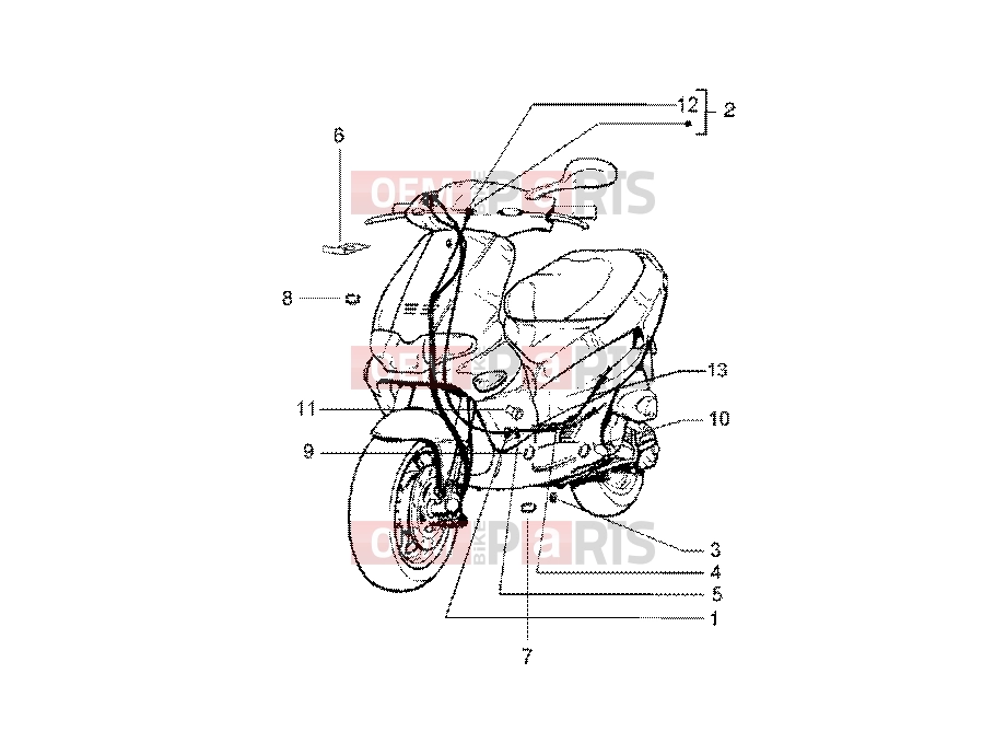 gilera Runner 50 SP Transmissions » Transmissions