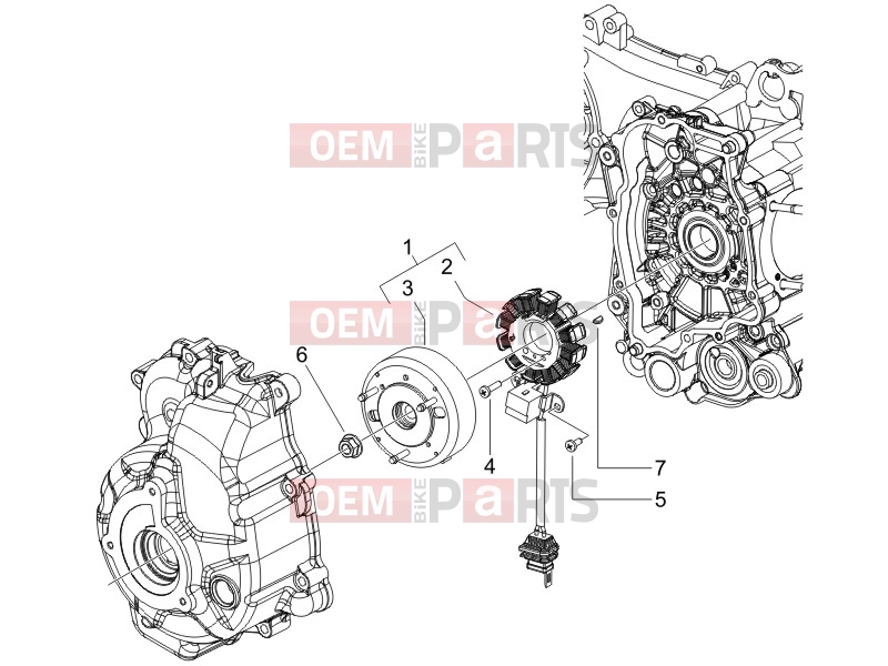 gilera 2007 Runner 125 VX 4T Engine » Flywheel magneto