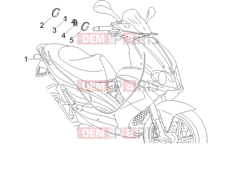 gilera 2007 Runner 125 VX 4T Braking system - Transmissions » Transmissions