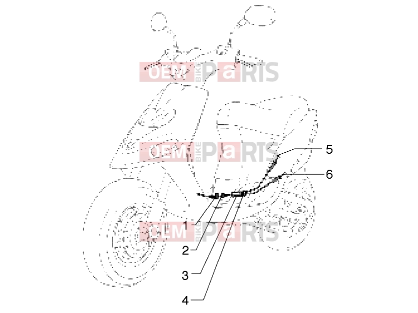 gilera Stalker 50 Transmissions » Throttle transmissions
