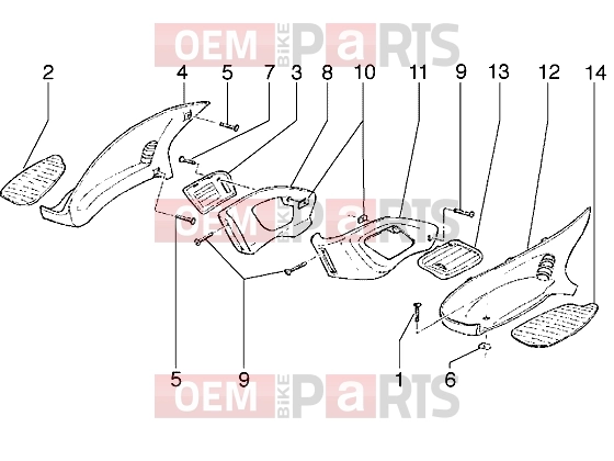 gilera Runner VX Chassis » Fairings