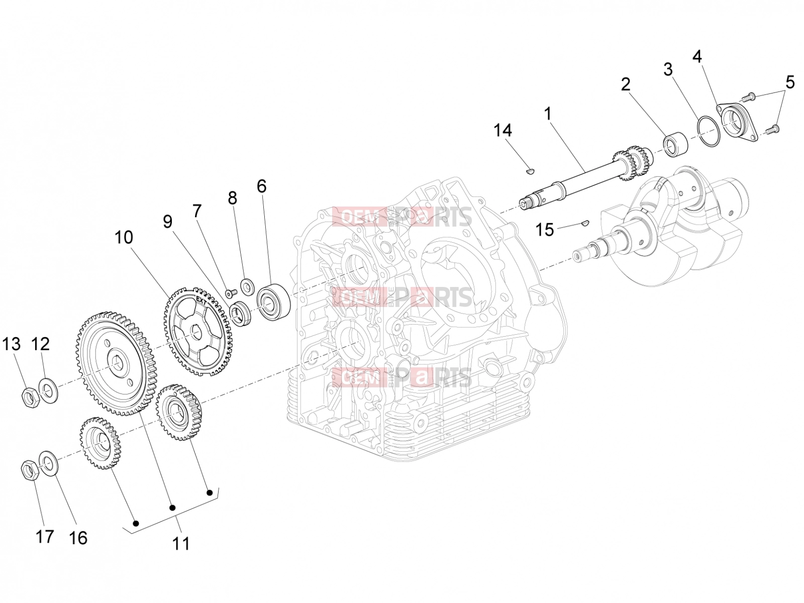 MOTOGUZZI Audace 1400 Carbon ABS Engine » Timing system