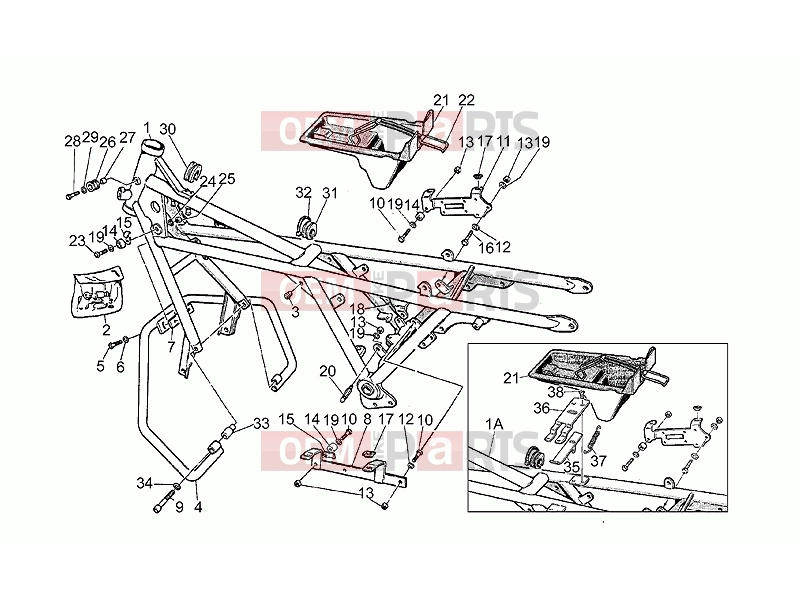 MOTOGUZZI California II 1000 FRAME » Frame