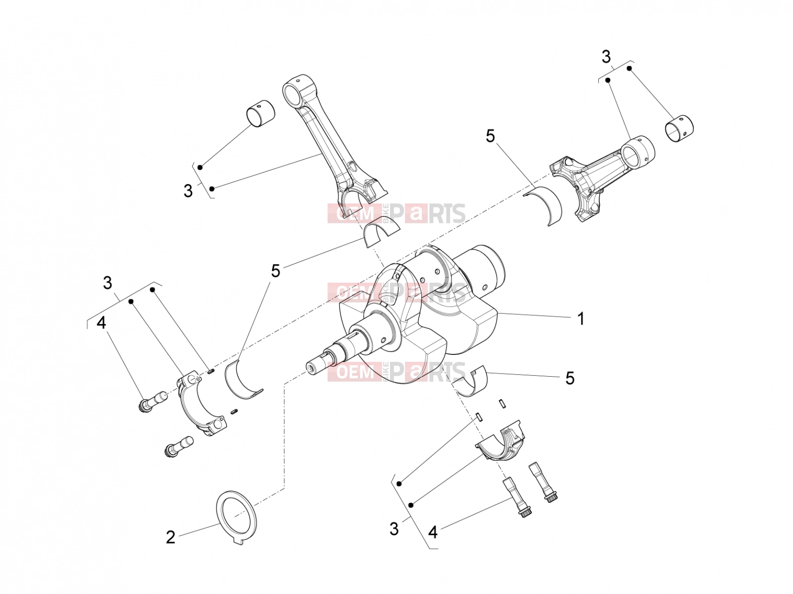 MOTOGUZZI Eldorado 1400 ABS Engine » Drive shaft