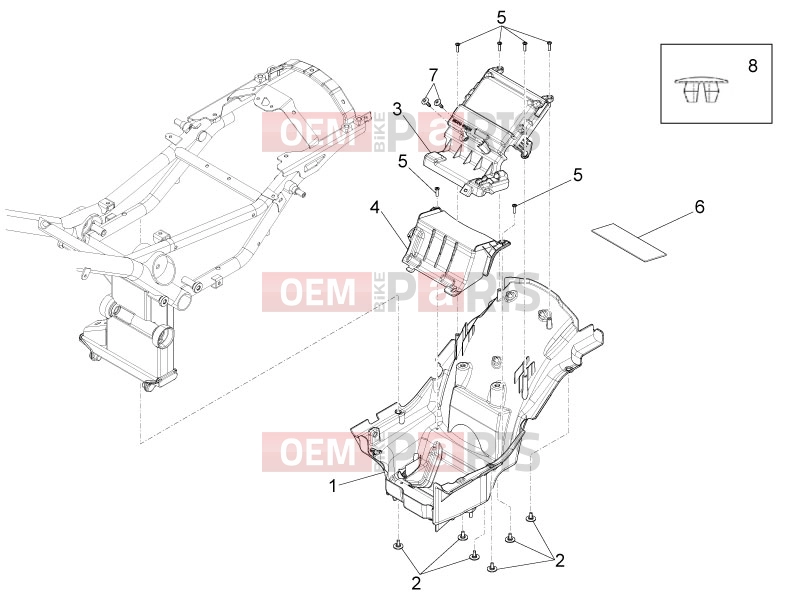 MOTOGUZZI Eldorado 1400 ABS Body » Saddle compartment