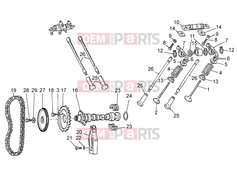 MOTOGUZZI Nevada 750 S ENGINE » Timing system
