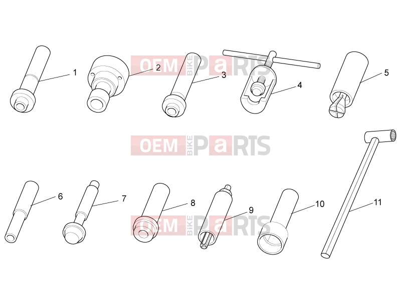 MOTOGUZZI Nevada 750 S SPECIAL TOOLS » Specific tools I