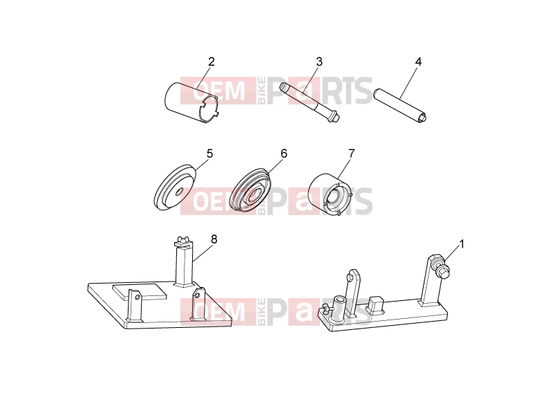 MOTOGUZZI Norge 850 ENGINE » Specific tools II