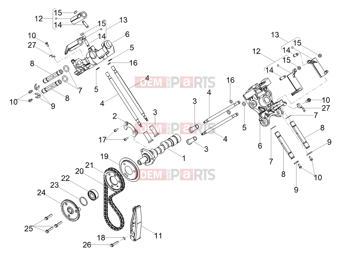 MOTOGUZZI V7 III Stone 750 E4 2019 (EMEA) Engine » Timing system