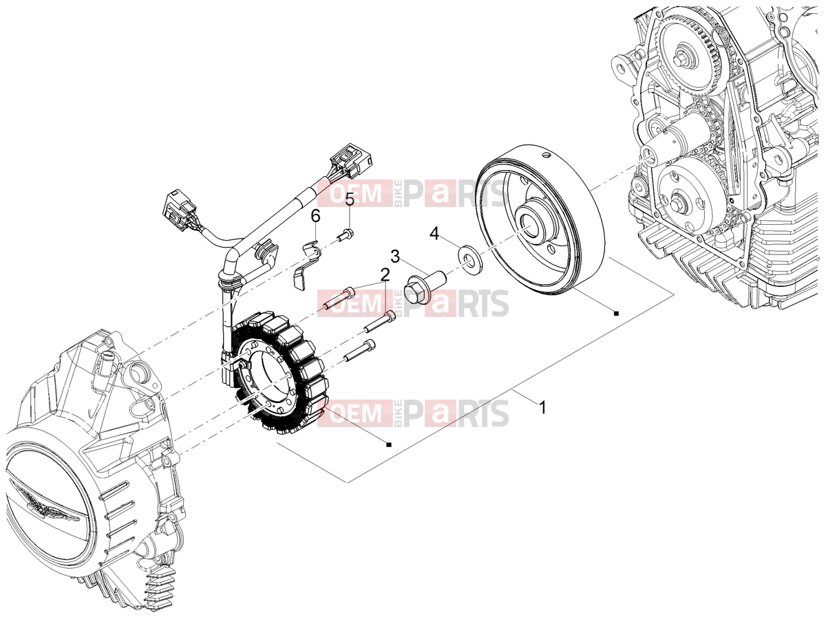 MOTOGUZZI V 85 TT e4 ABS 2019 (EMEA) Engine » Cdi magneto assy / Ignition unit