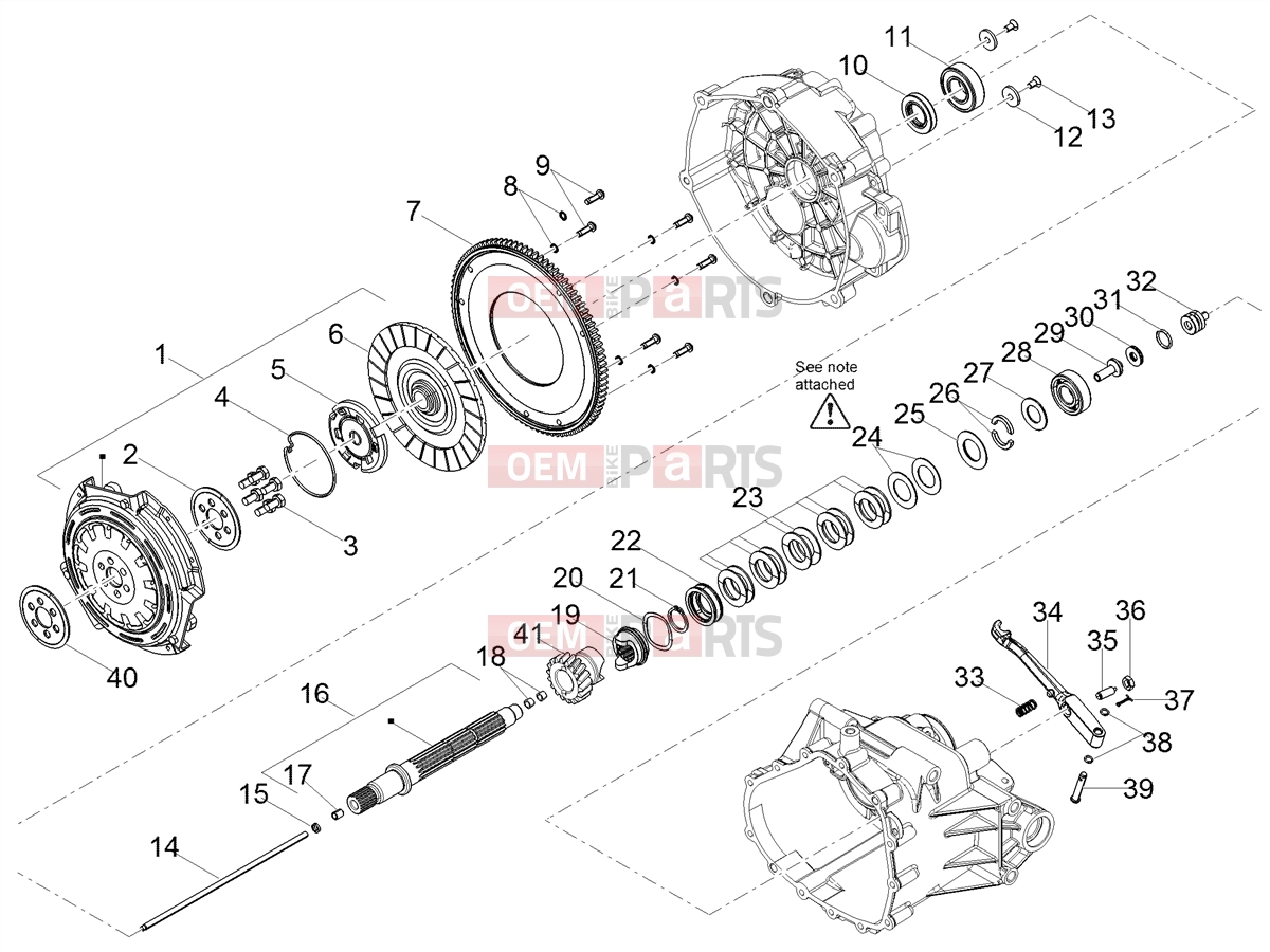 MOTOGUZZI V 85 TT e4 ABS 2019 (EMEA) Engine » Clutch