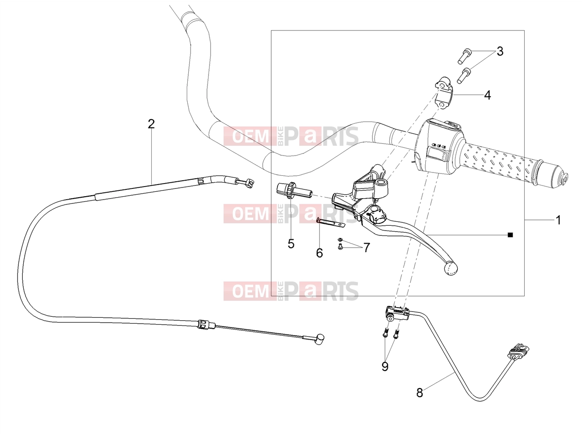 MOTOGUZZI V 85 TT e4 ABS 2019 (EMEA) Handlebar - Controls » Clutch control