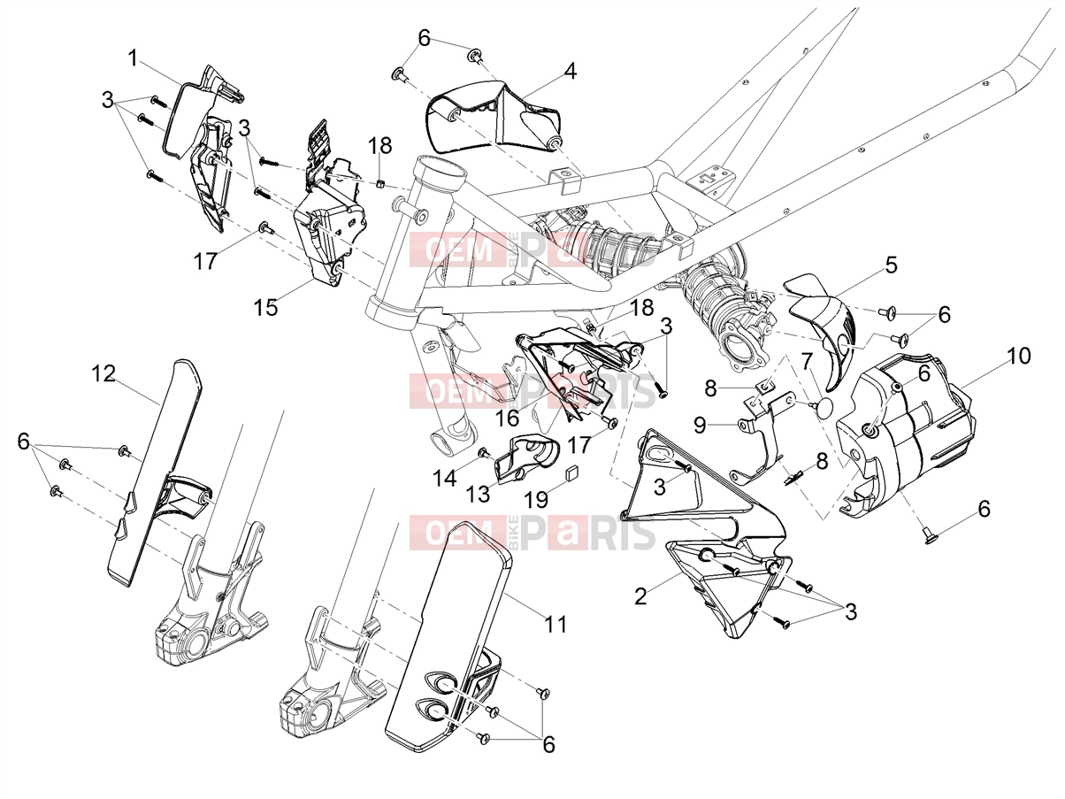 MOTOGUZZI V 85 TT e4 ABS 2019 (EMEA) Frame » Protection