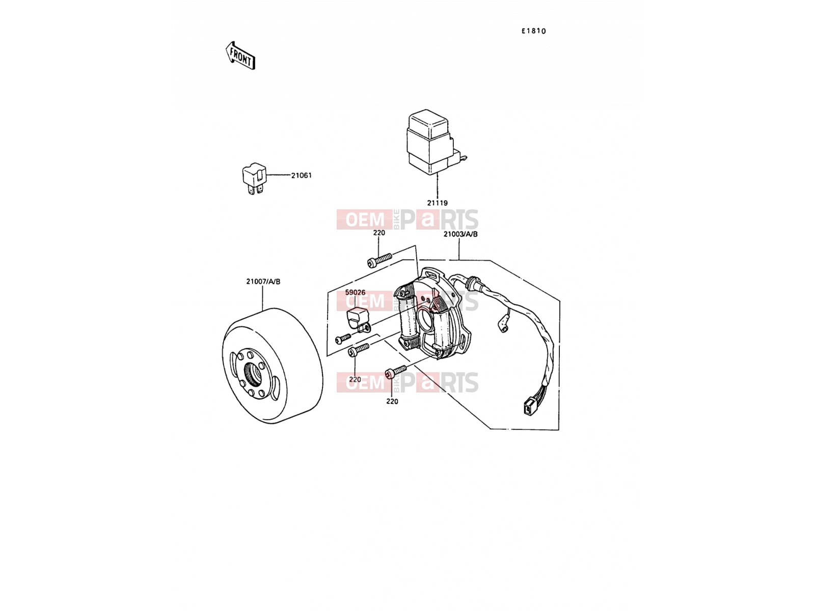 KAWASAKI 1990 Generator