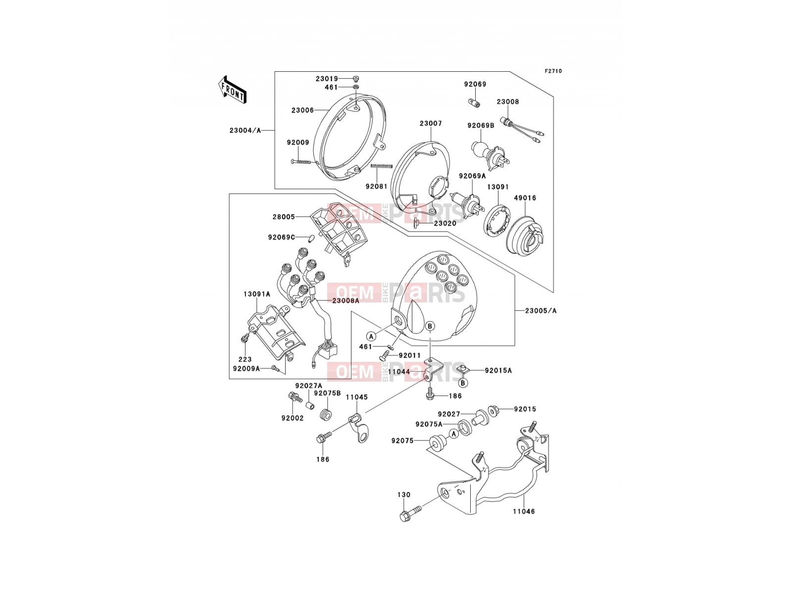 KAWASAKI 1992 Headlight(s)