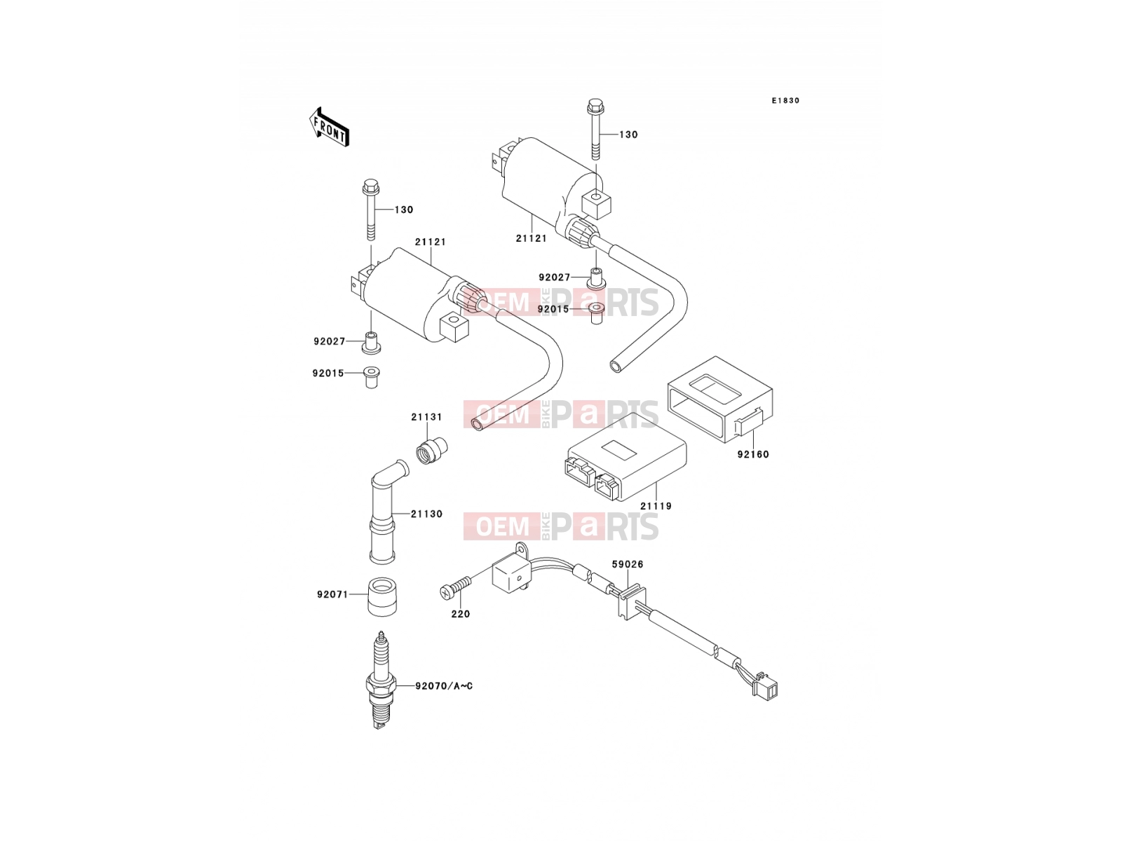 KAWASAKI 1994 Ignition System