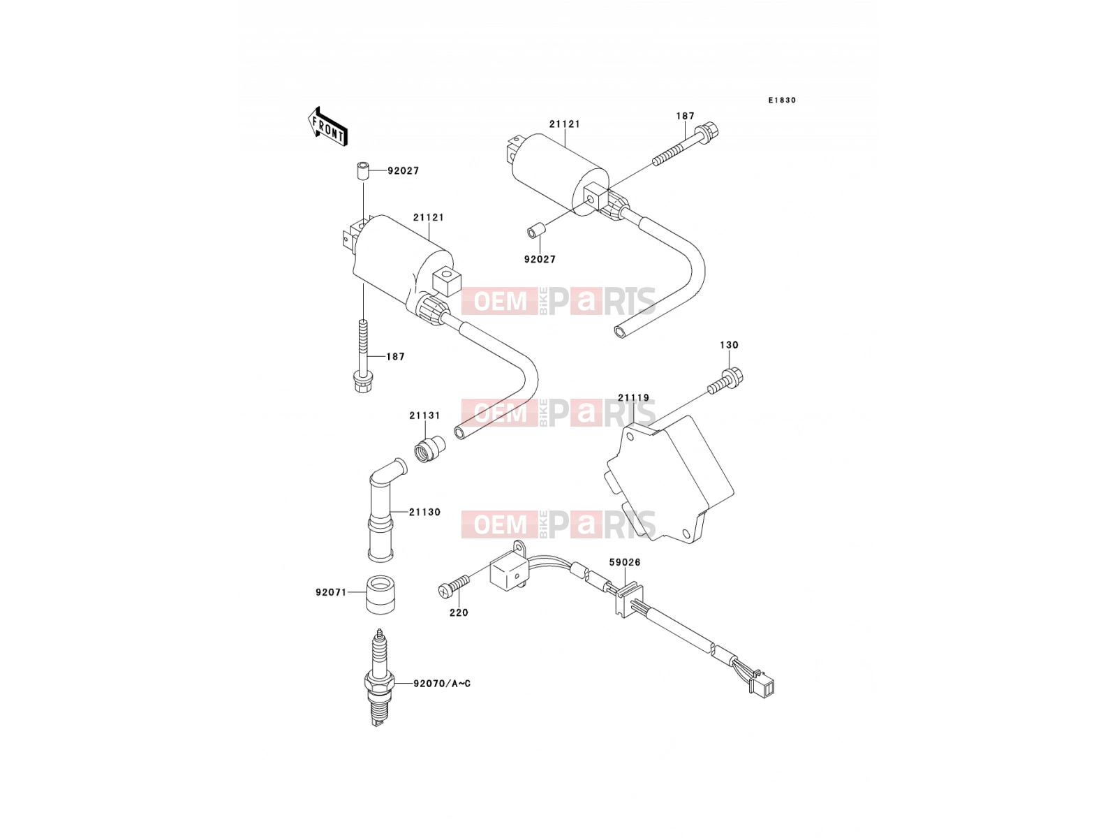 KAWASAKI 1998 Ignition System