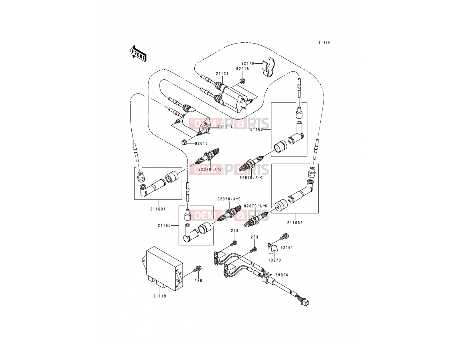KAWASAKI 1999 Ignition System