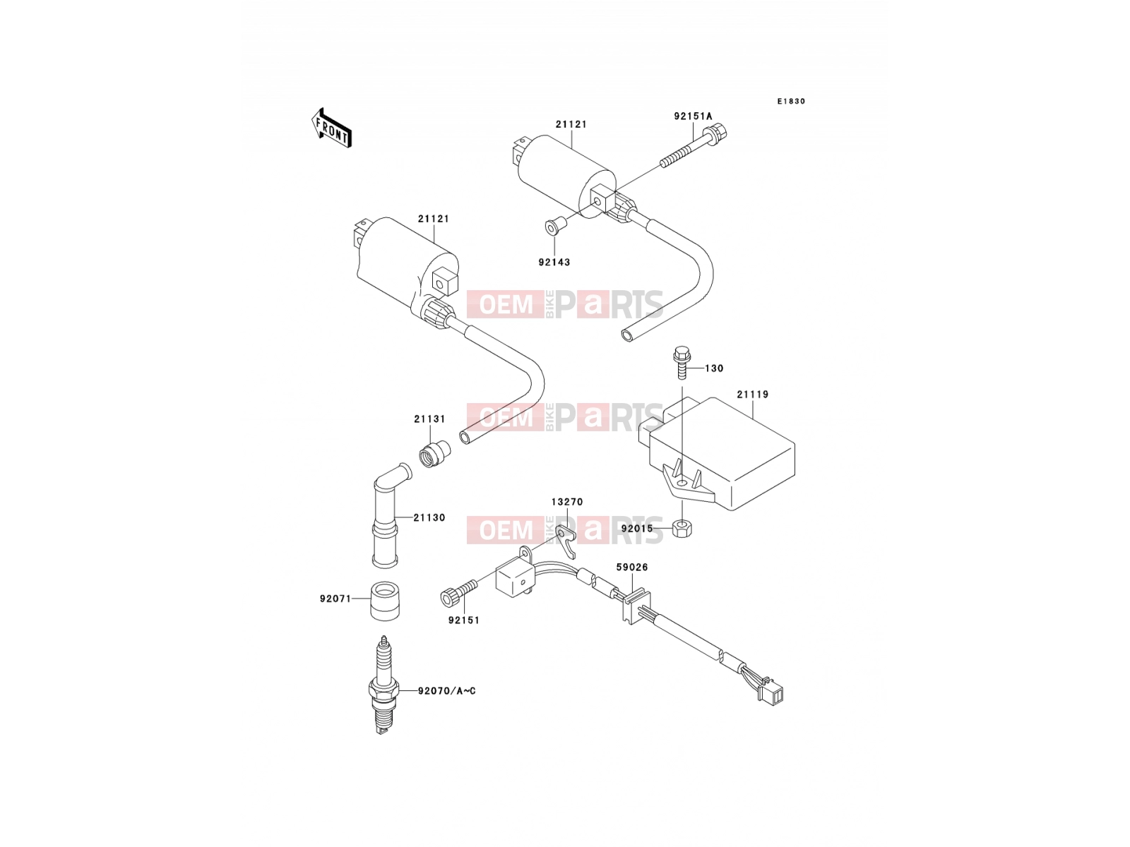 KAWASAKI 2003 Ignition System