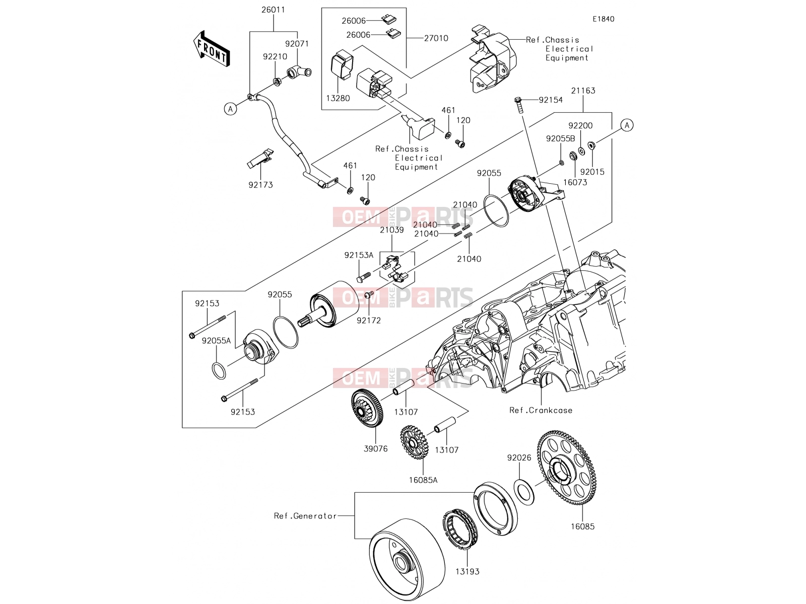 KAWASAKI 2017 Starter Motor
