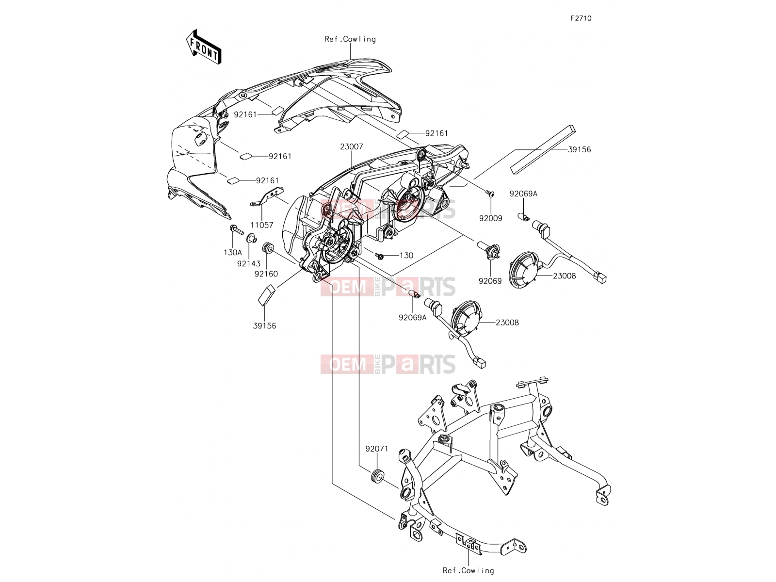 KAWASAKI 2017 Headlight(s)