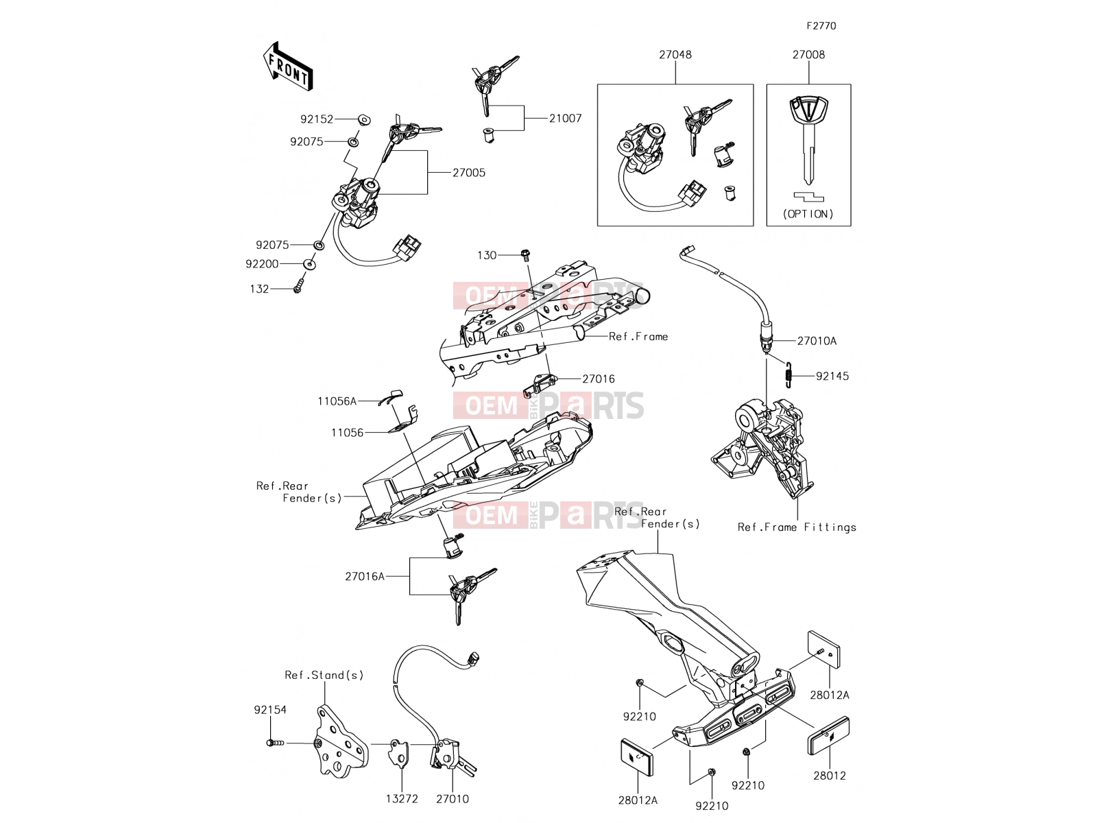 KAWASAKI 2017 Ignition Switch