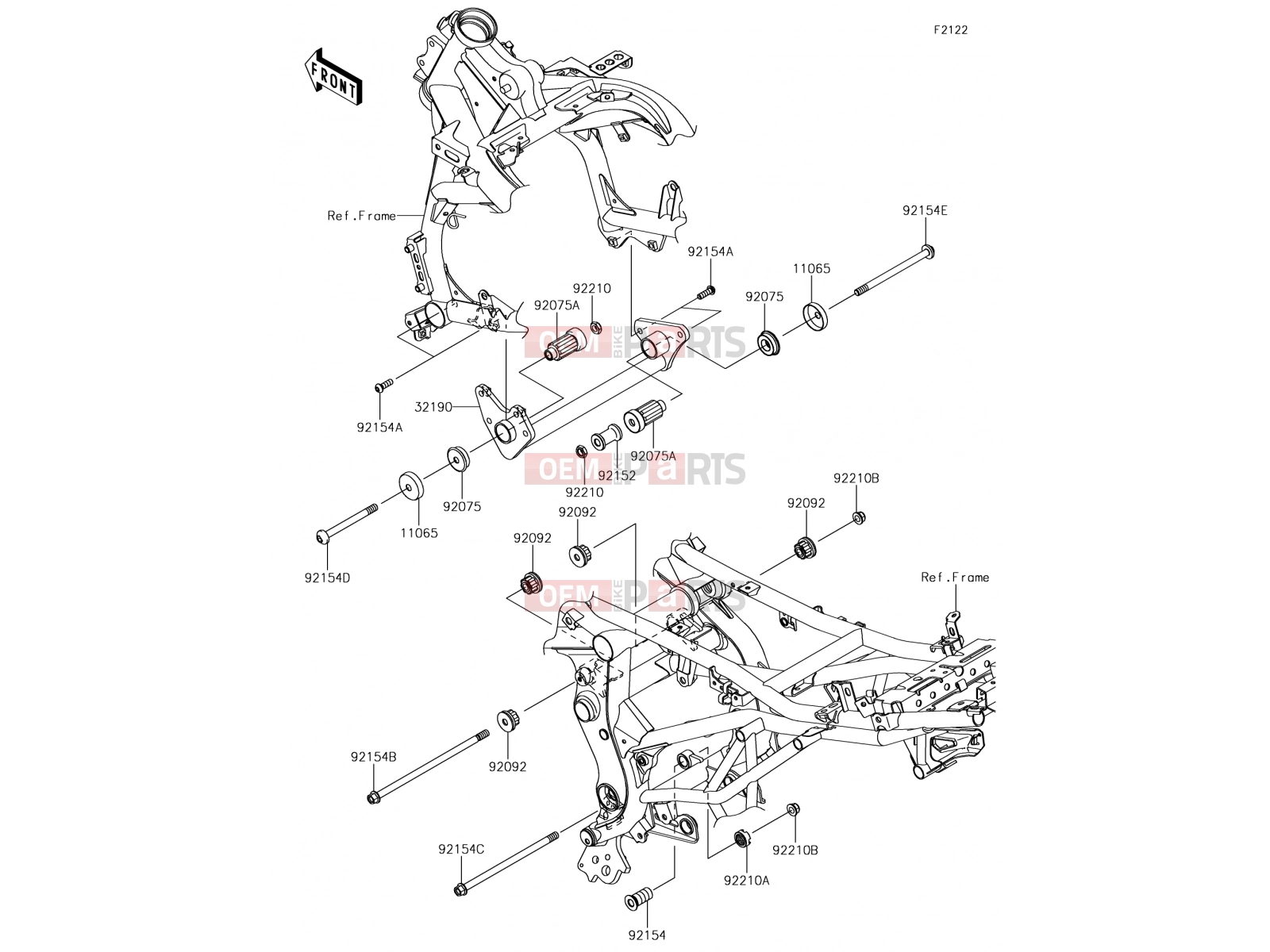 KAWASAKI 2017 Engine Mount