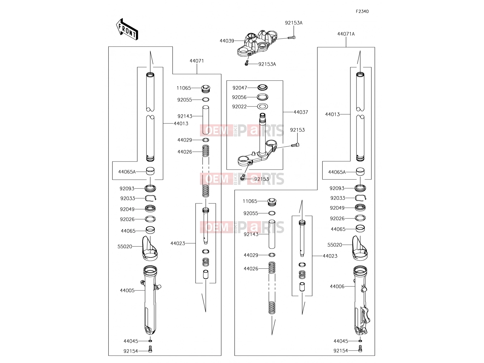 KAWASAKI 2017 Front Fork