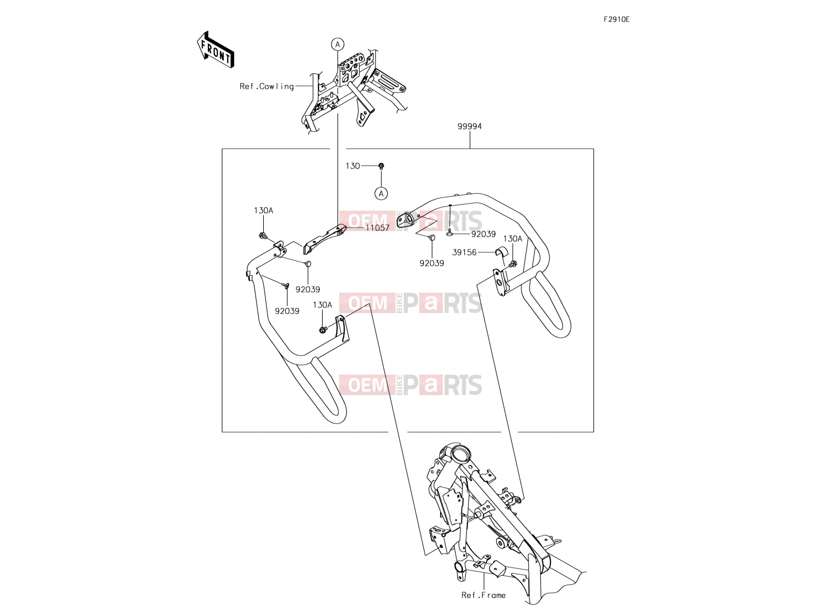 KAWASAKI 2017 Accessory(Engine Guard)