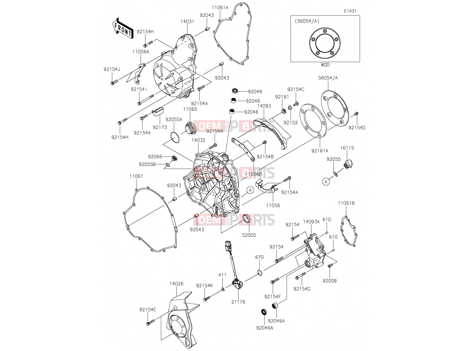KAWASAKI 2017 Engine Cover(s)