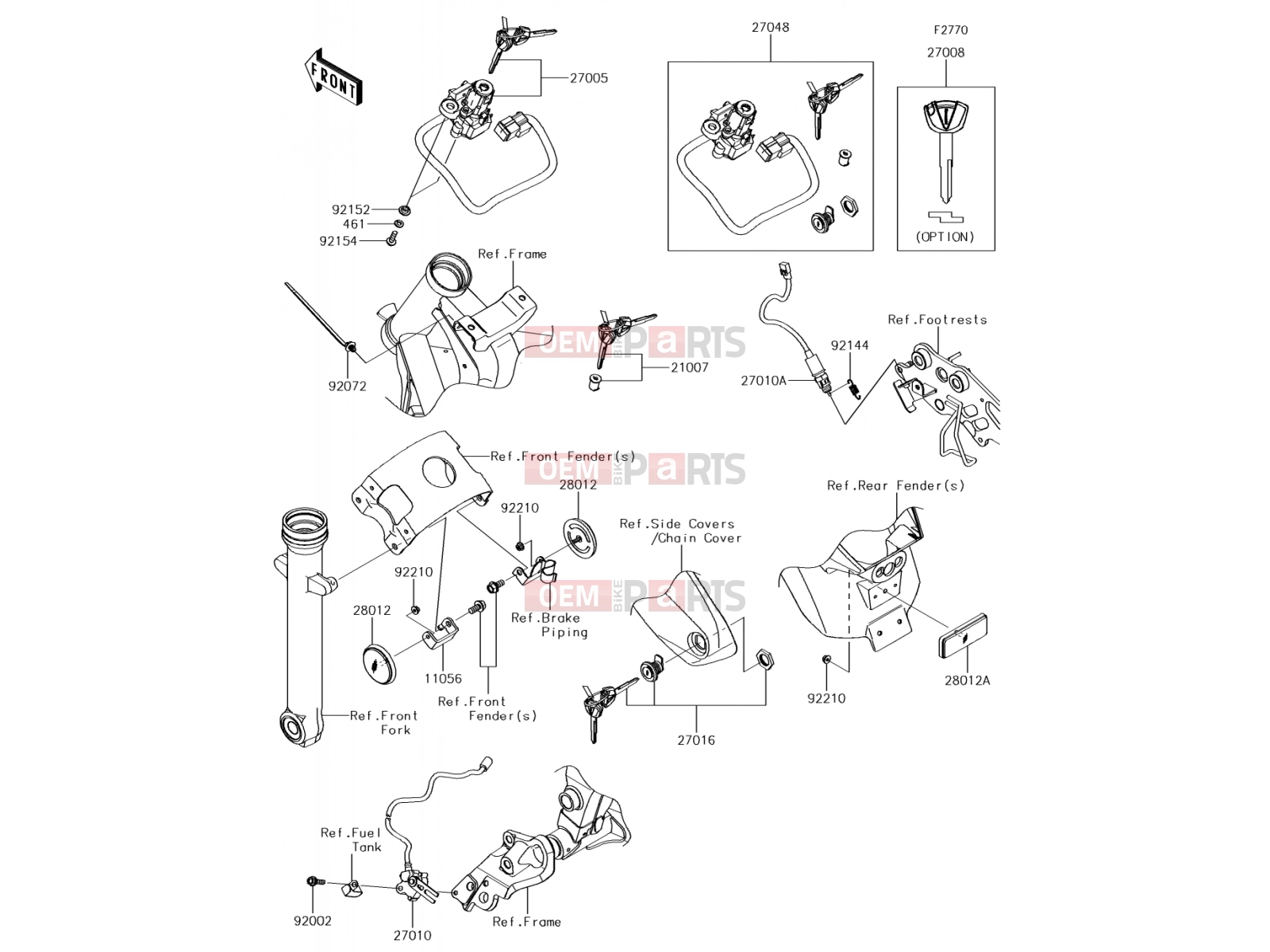 KAWASAKI 2017 Ignition Switch