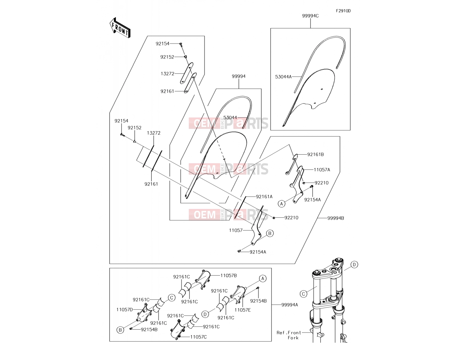 KAWASAKI 2017 Accessory(Windshield)