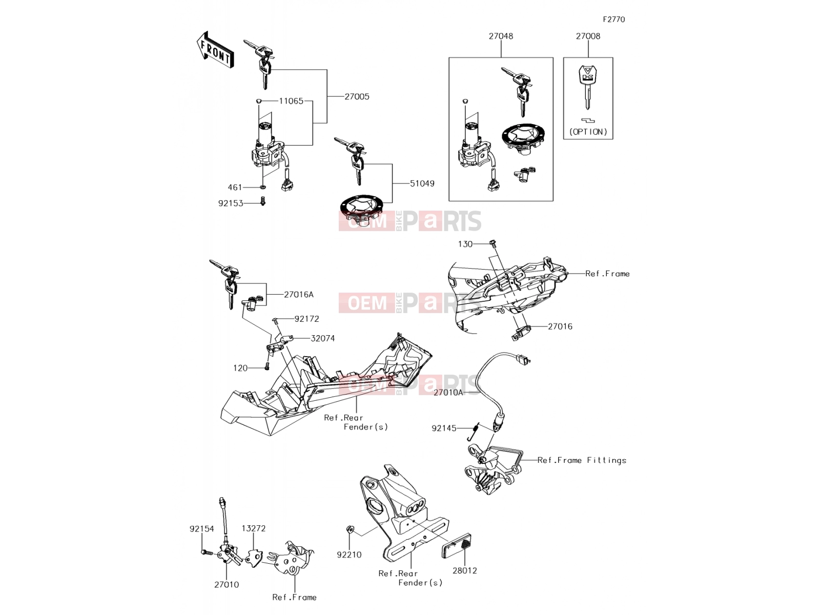 KAWASAKI 2017 Ignition Switch