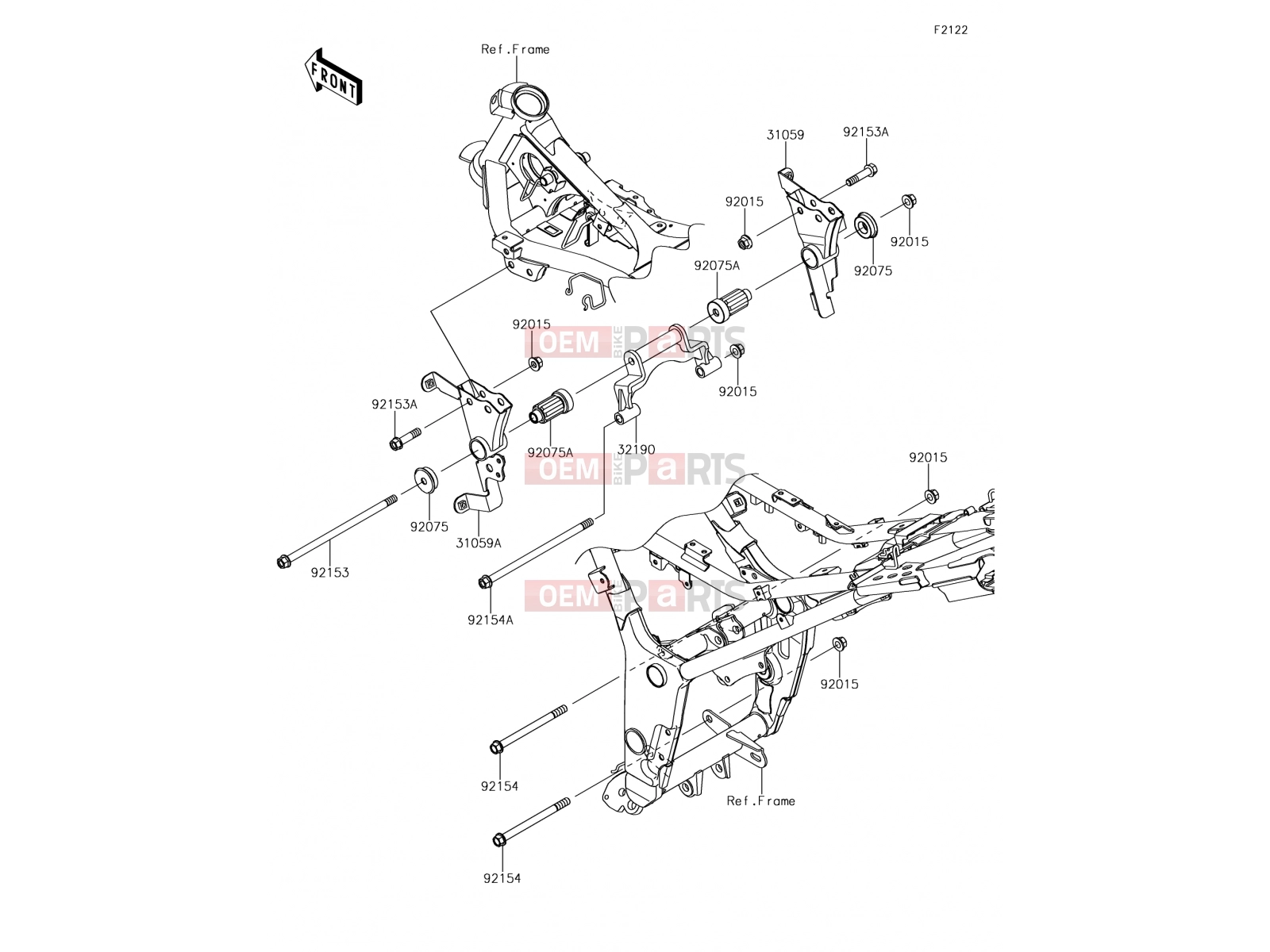 KAWASAKI 2017 Engine Mount