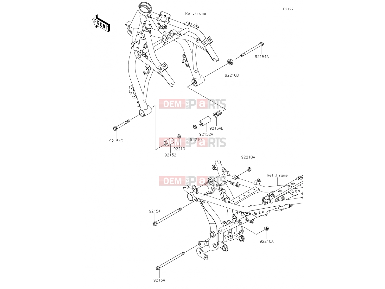 KAWASAKI 2017 Engine Mount