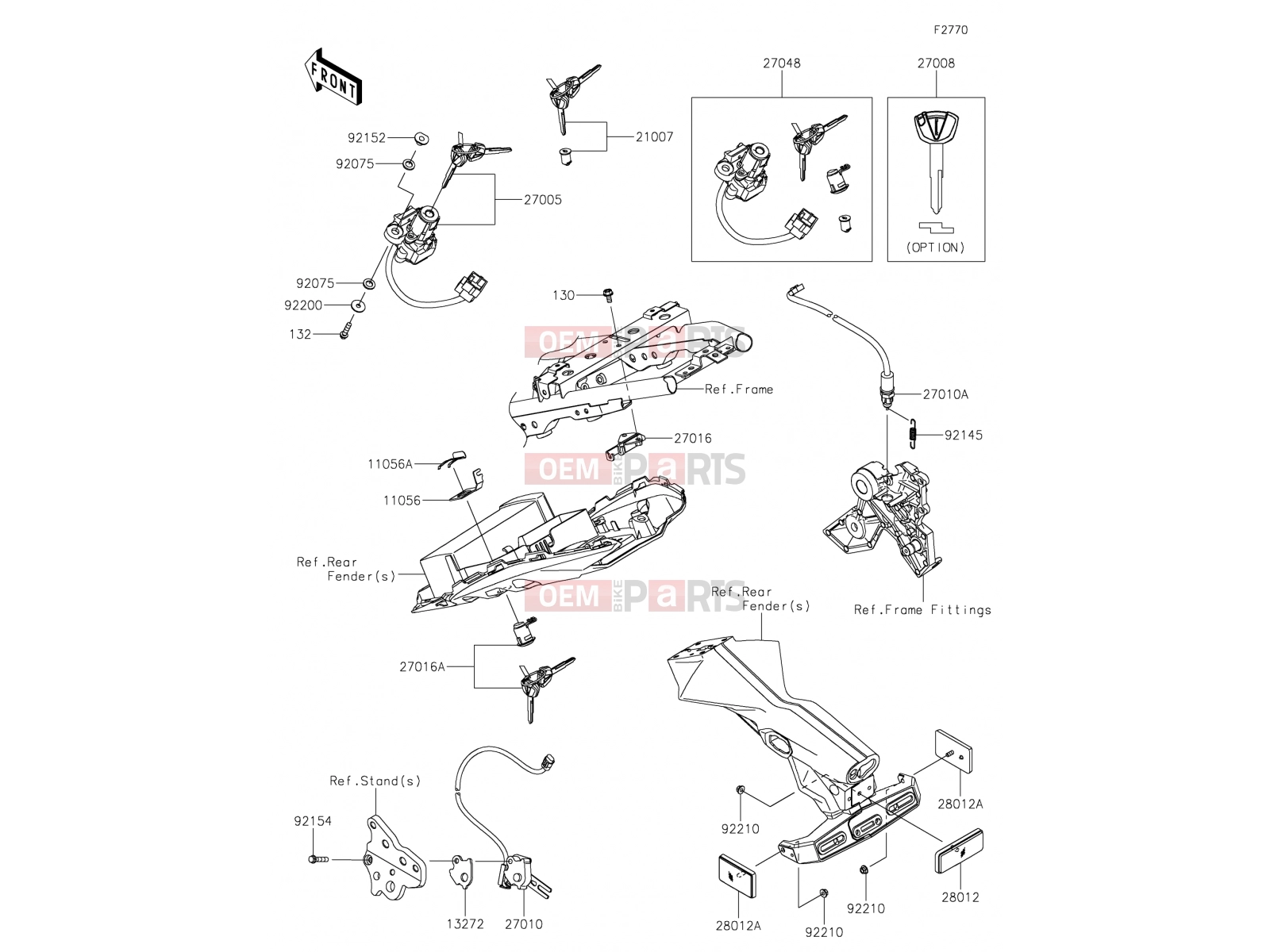 KAWASAKI 2017 Ignition Switch