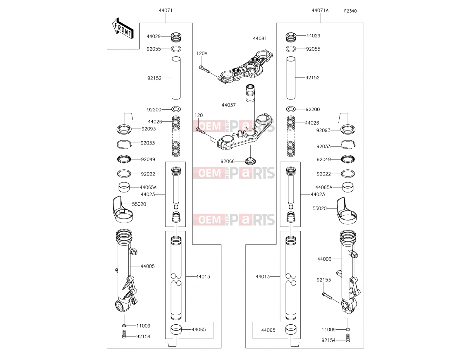 KAWASAKI 2018 Front Fork