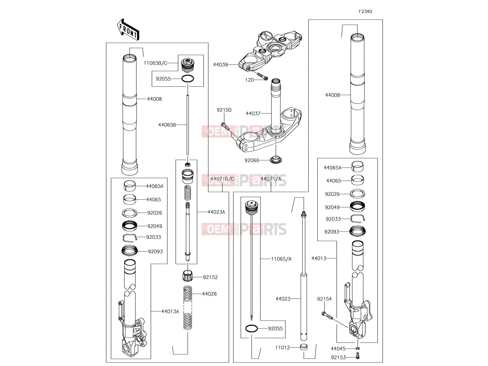 KAWASAKI 2018 Front Fork