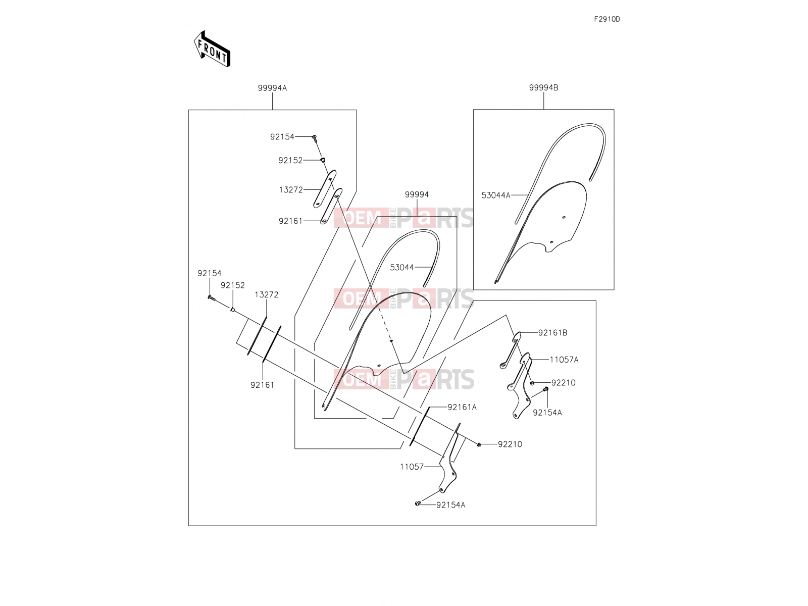 KAWASAKI 2018 Accessory(Windshield)